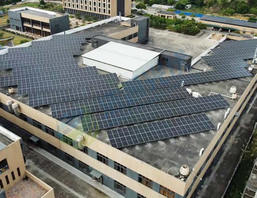 東莞亞邦五金制品有限公司500KW分布式光伏發(fā)電站